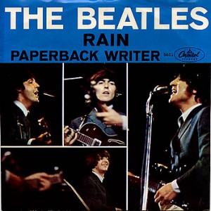 Although the song was filler for "Paperback Writer," many fans consider "Rain" the best B-side Beatles song ever.