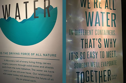 The Leonardo Museum Water Exhibit