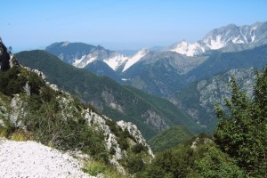 These aren't mere mountains near Carrara, Italy. This is where the famous Italian marble is found! (Photo credit: Eva Schuster/freeimages.com)