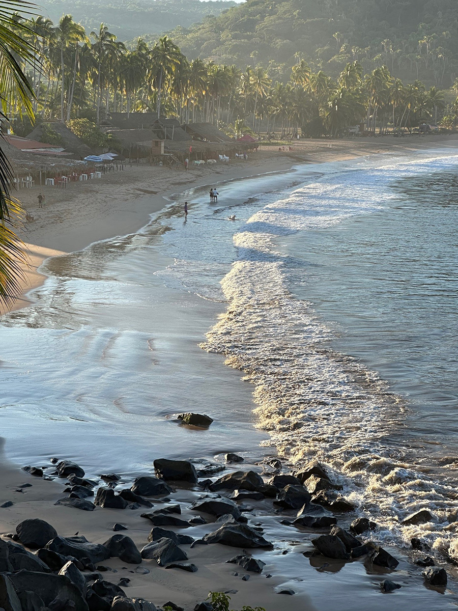 beach at Chacala Mexico